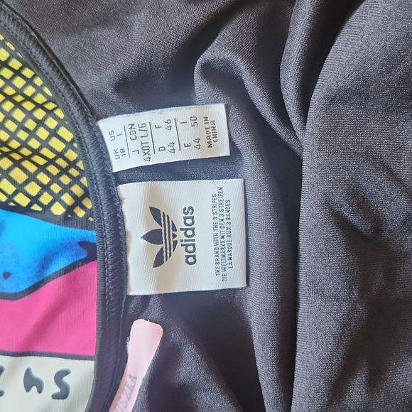 Adidas barcode one piece swim/bodysuit - Picture 4 of 6